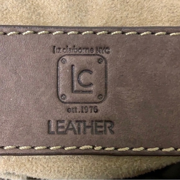 Liz Claiborne Leather Shoulder Bag - Picture 7 of 8